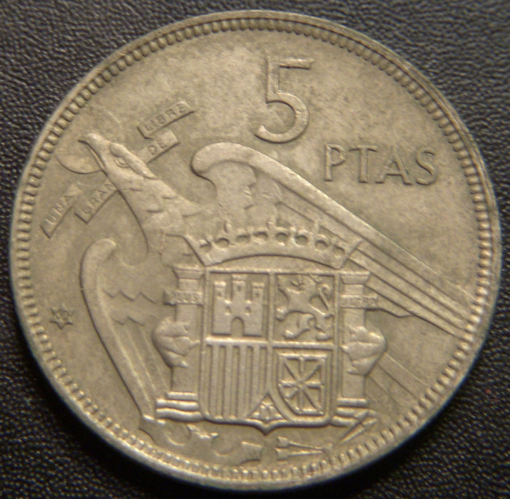 1957 (1960) 5 Peseta - Spain