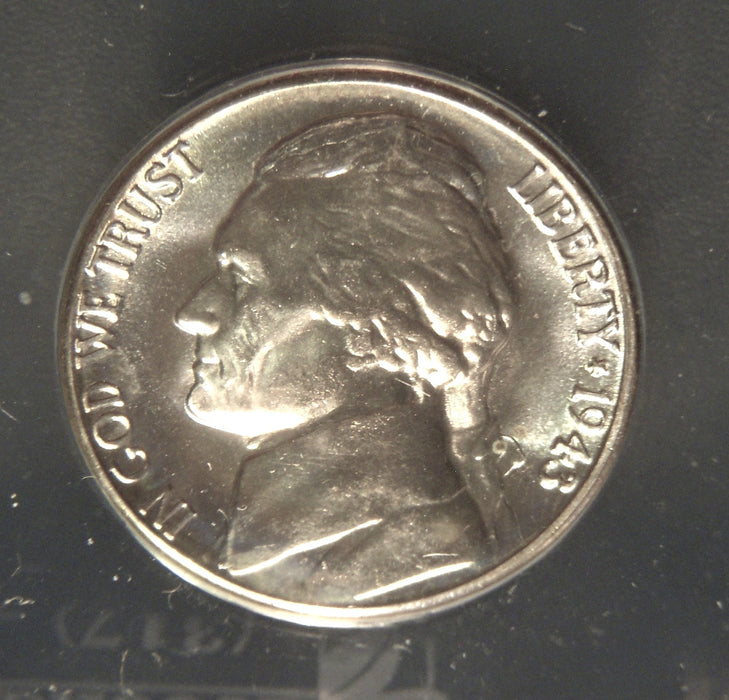1943-D Jefferson Nickel - ANACS MS 64 5 Steps