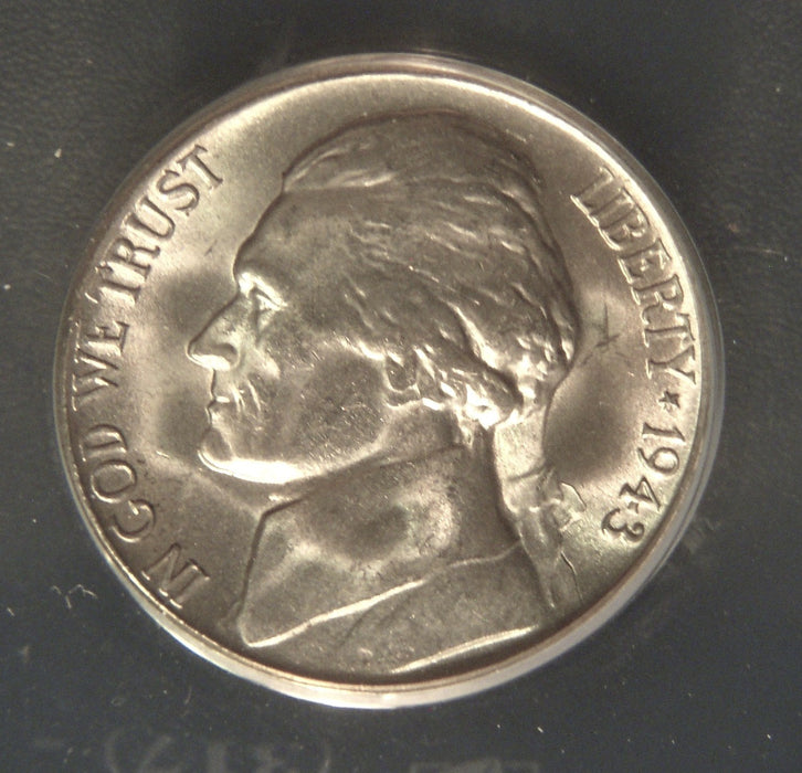 1943-S Jefferson Nickel - ANACS MS 65