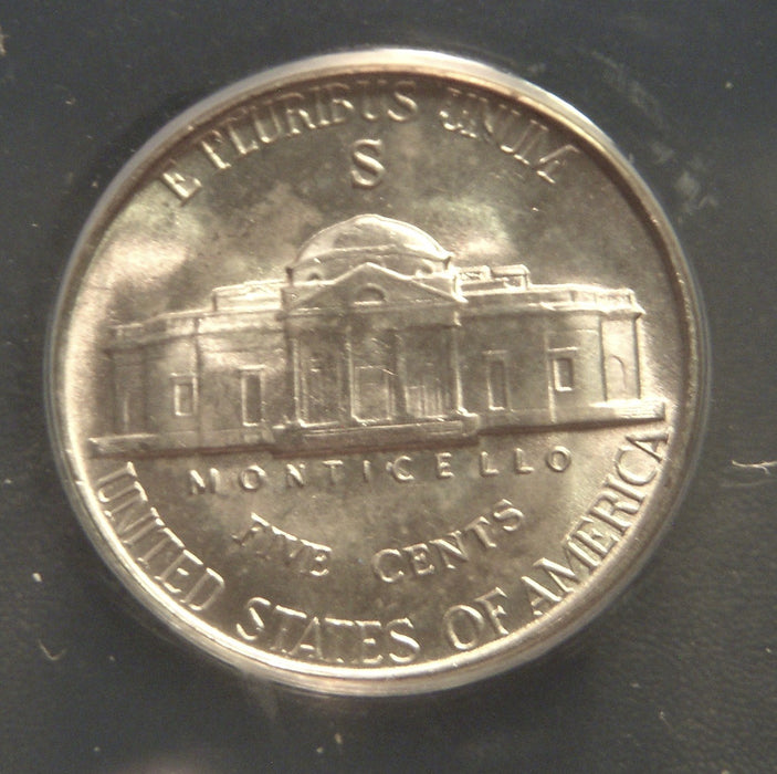 1943-S Jefferson Nickel - ANACS MS 65
