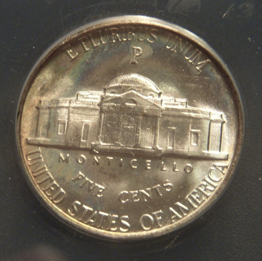 1944-P Jefferson Nickel - ANACS MS 60 Details Scratched