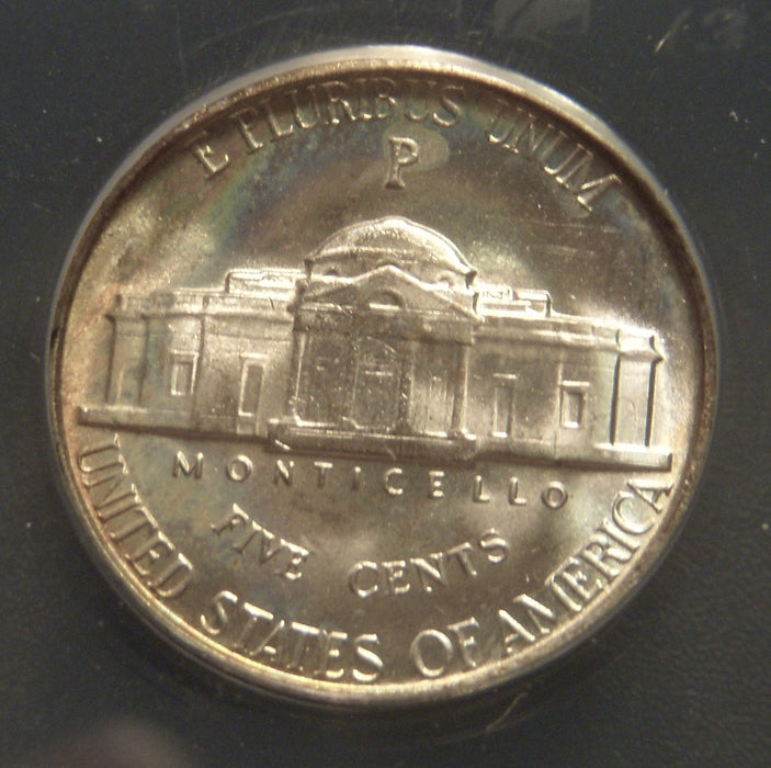 1944-P Jefferson Nickel - ANACS MS 60 Details Scratched