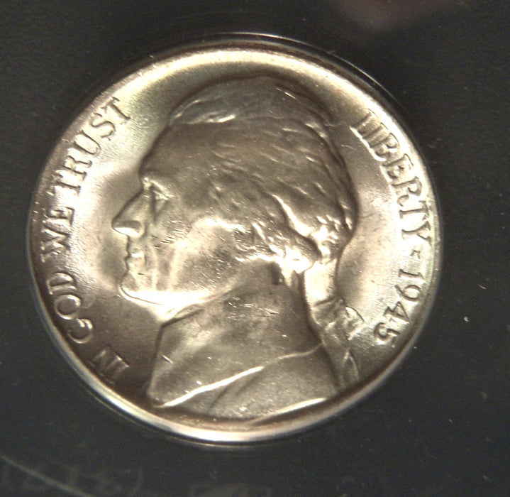 1945-P Jefferson Nickel - ANACS MS 65