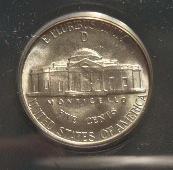 1945-D Jefferson Nickel - ANACS MS 64