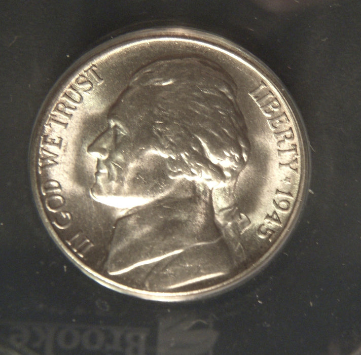 1945-S Jefferson Nickel - ANACS MS 66