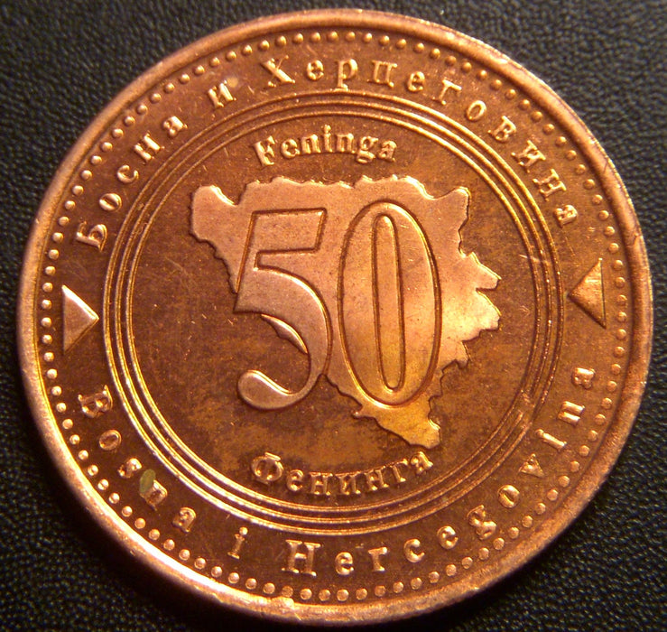 1998 50 Feninga - Bosnia & Herzegovina