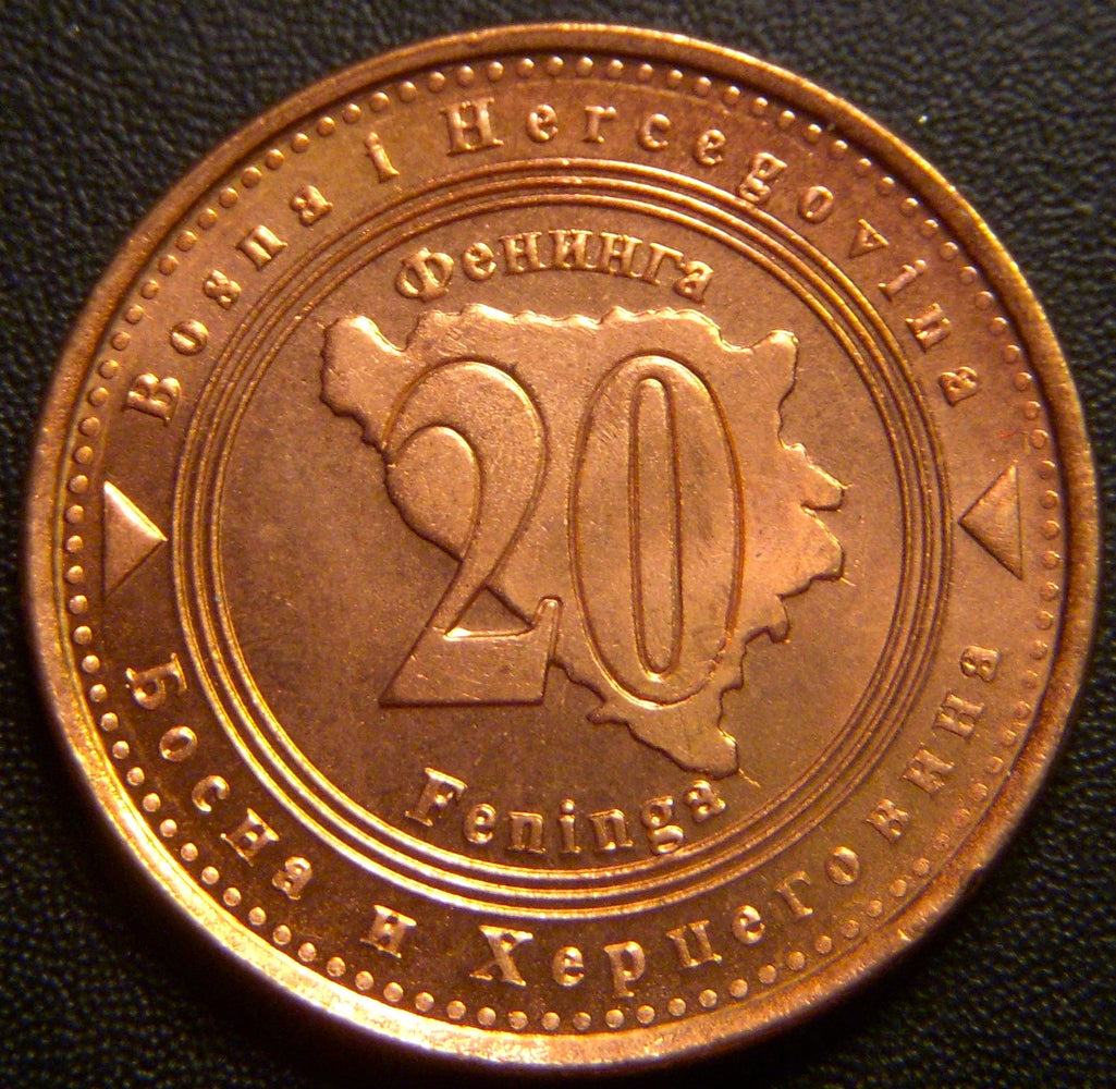 1998 20 Feninga - Bosnia & Herzegovina
