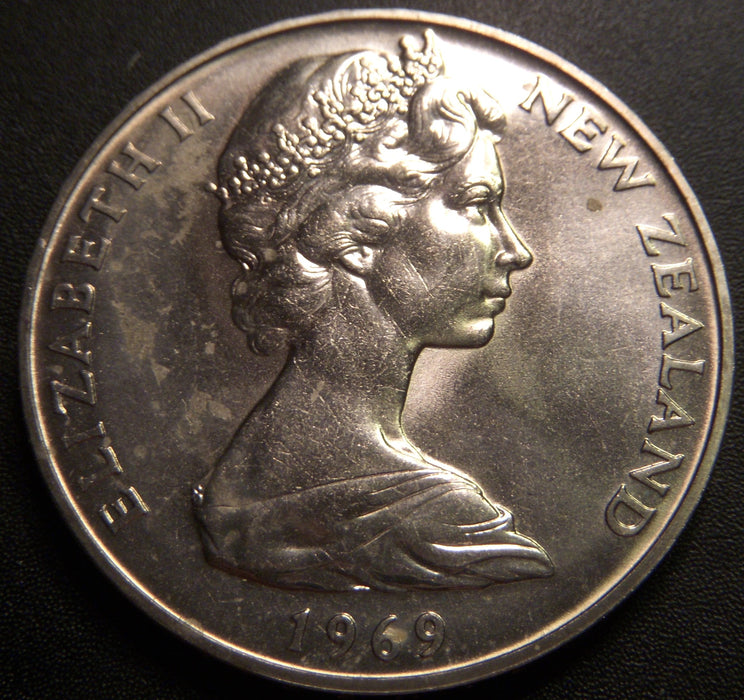 1969 One Dollar - New Zealand