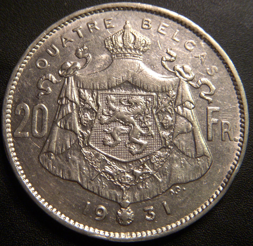 1931 20 Francs - Belgium
