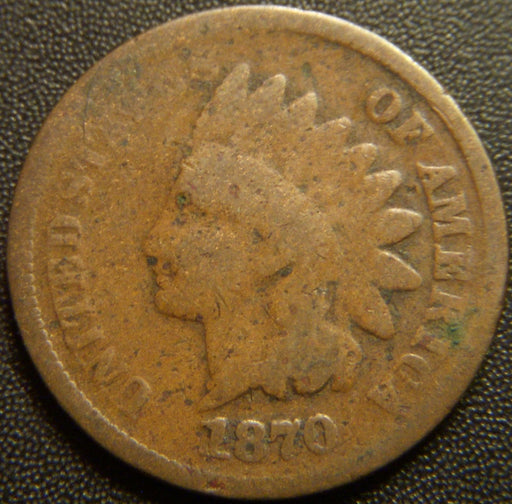 1870 Indian Head Cent - Good
