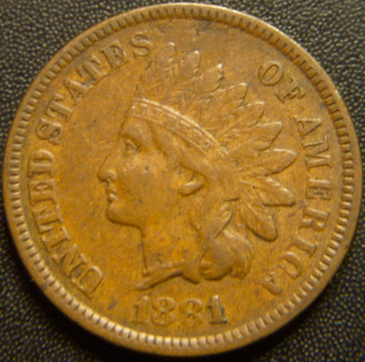 1881 Indian Head Cent - Very Fine