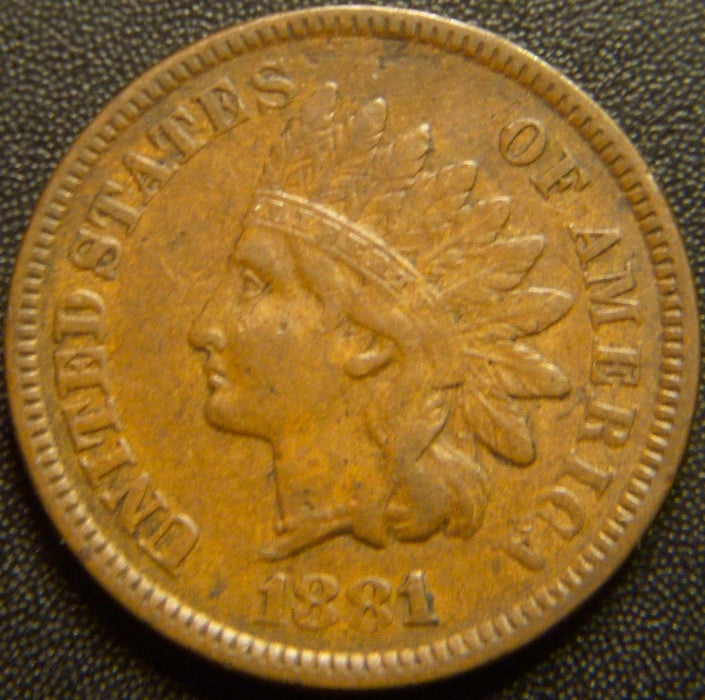 1881 Indian Head Cent - Very Fine