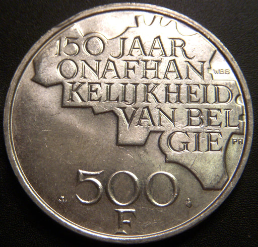 1980 500 Francs - Belgium