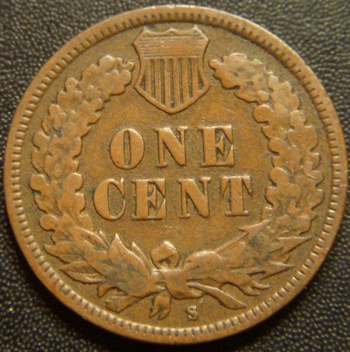 1908-S Indian Head Cent - Very Good