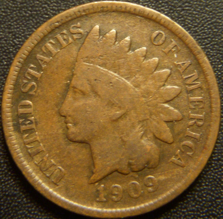 1909-S Indian Head Cent - Good