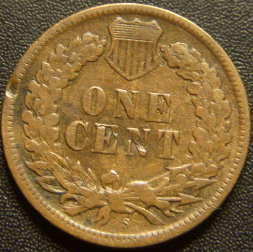 1909-S Indian Head Cent - Good