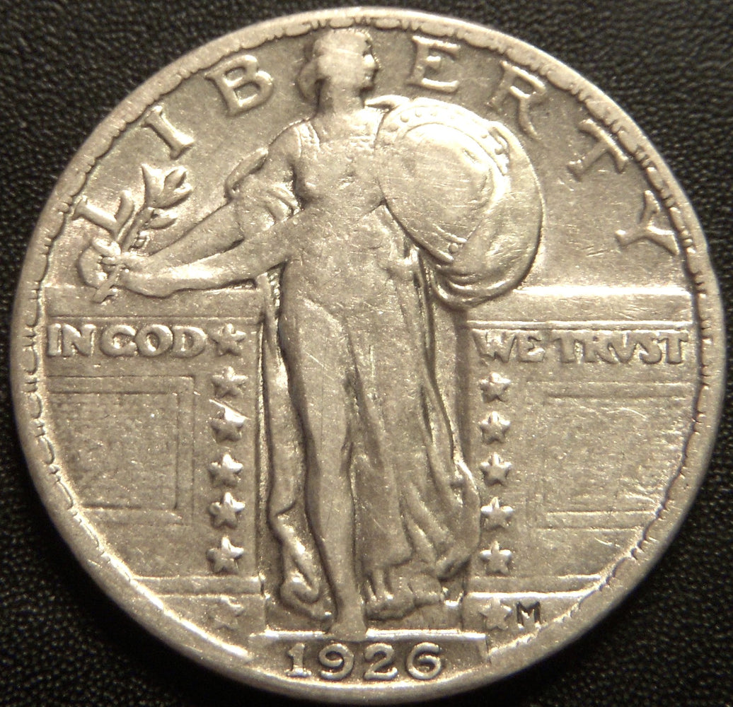 1926 Standing Quarter - Very Fine