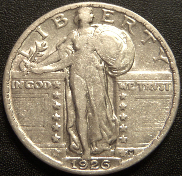 1926 Standing Quarter - Very Fine