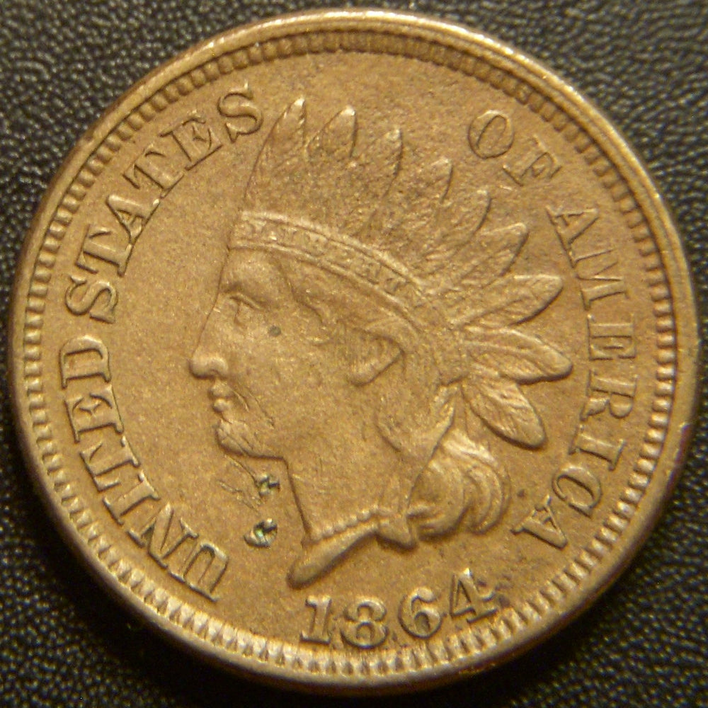 1864 Indian Head Cent - Copper Nickel Very Fine