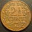 1944D 2 1/2 Cents - Curacao