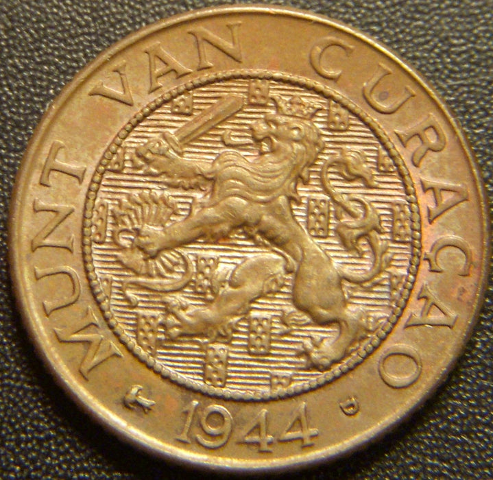 1944D 1 Cent - Curacao