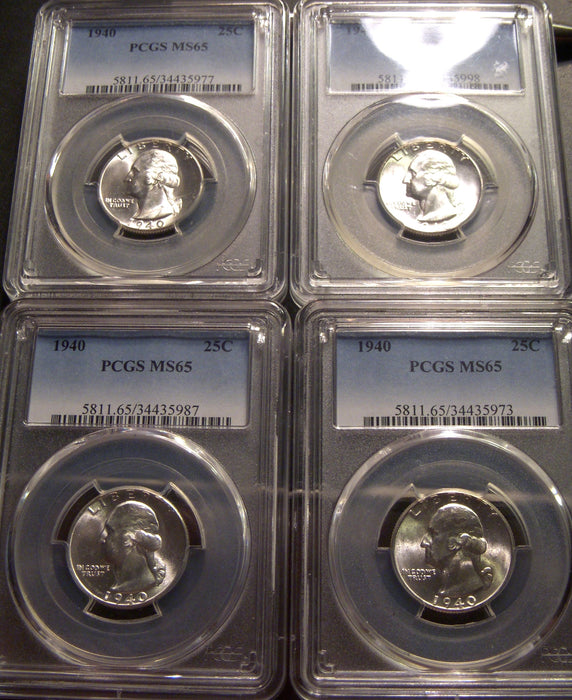 1940 Washington Quarter - PCGS MS 65