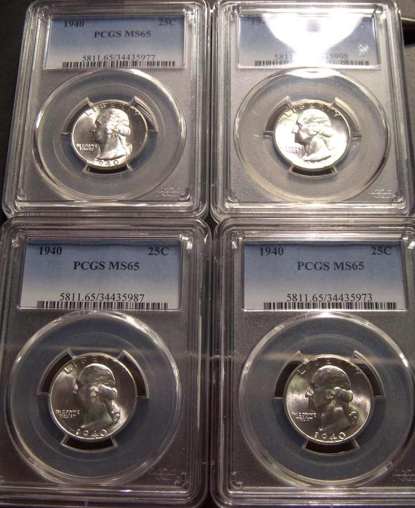 1940 Washington Quarter - PCGS MS 65
