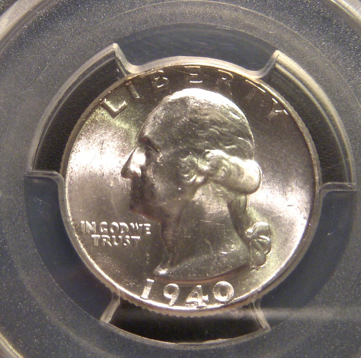 1940 Washington Quarter - PCGS MS 65