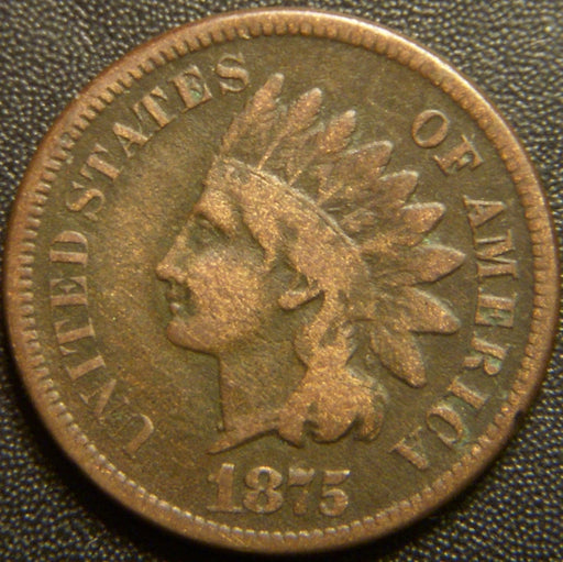 1875 Indian Head Cent - Very Good
