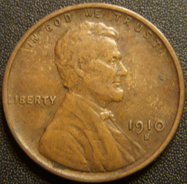 1910-S Lincoln Cent - Very Fine
