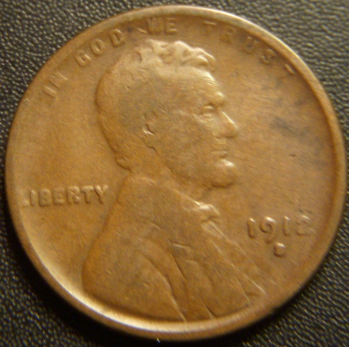 1912-S Lincoln Cent - Very Good