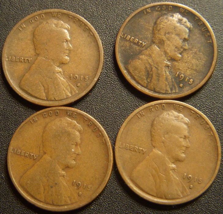 1915-S Lincoln Cent - Very Good