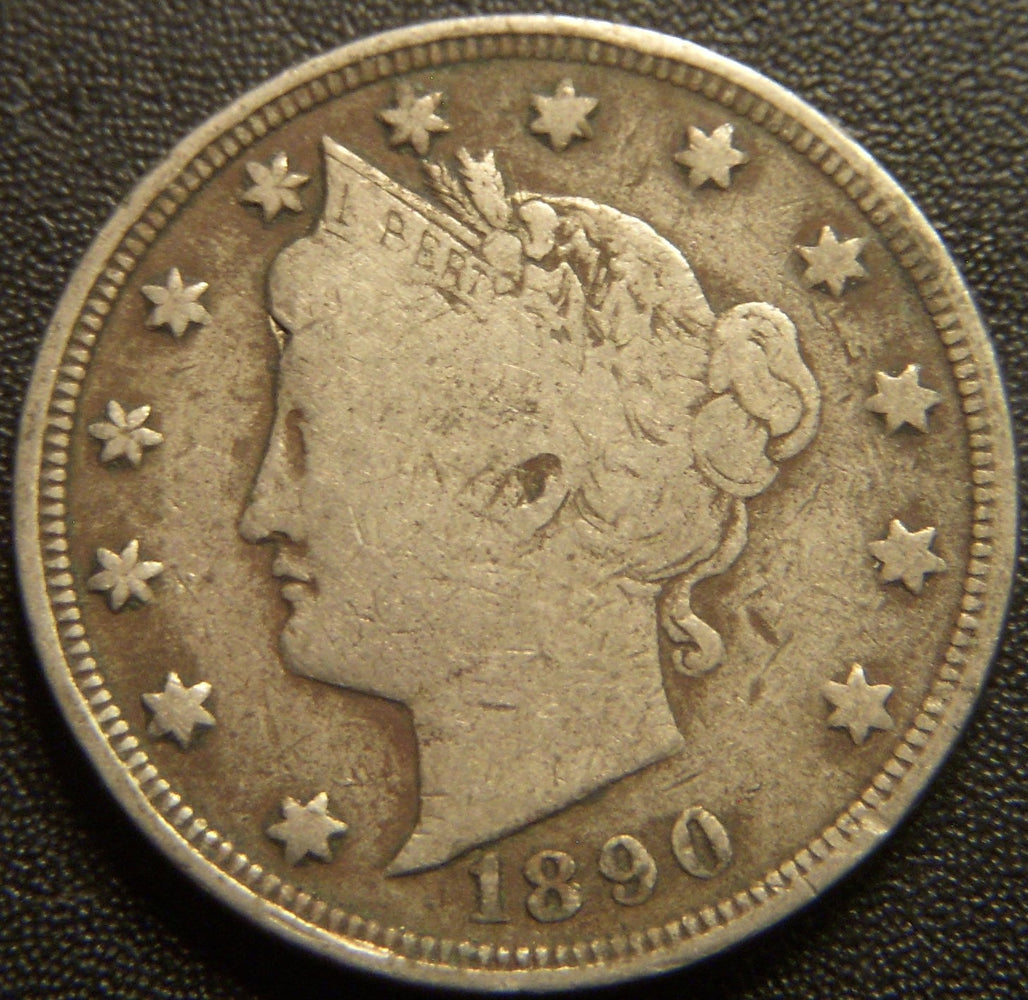 1890 Liberty Nickel - Very Good