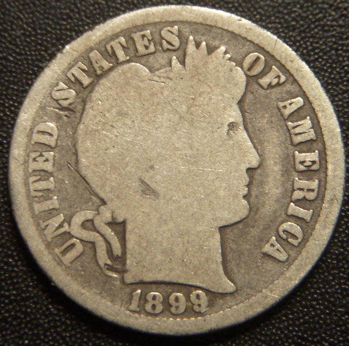1899-O Barber Dime - Good