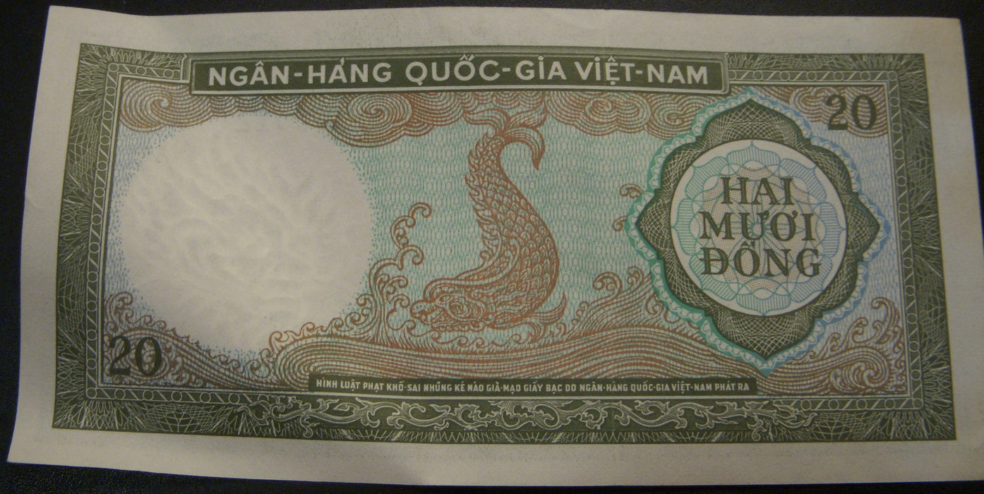 1964 20 Dong Note - Viet-nam South