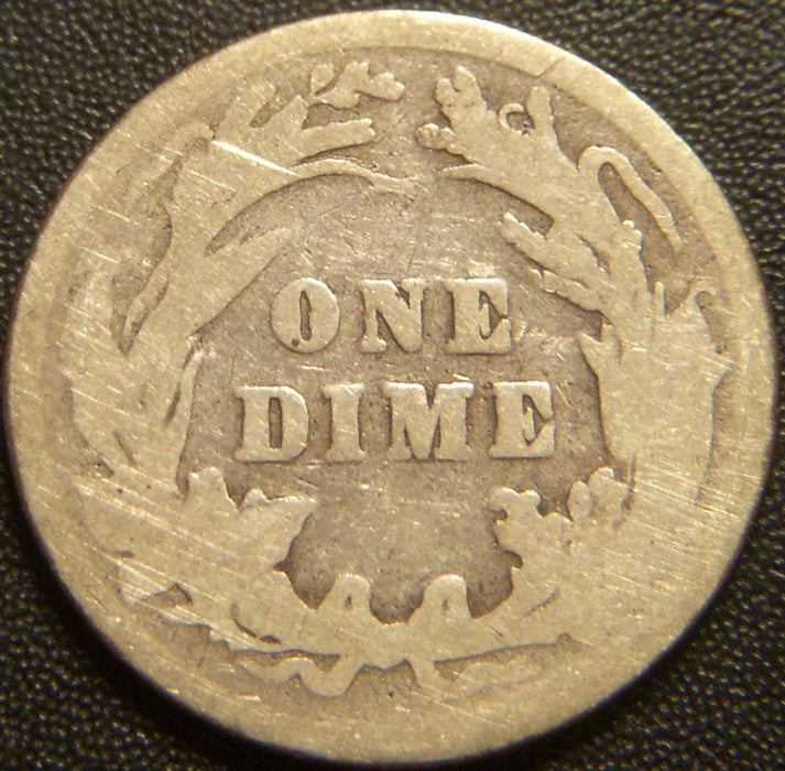 1900 Barber Dime - Good