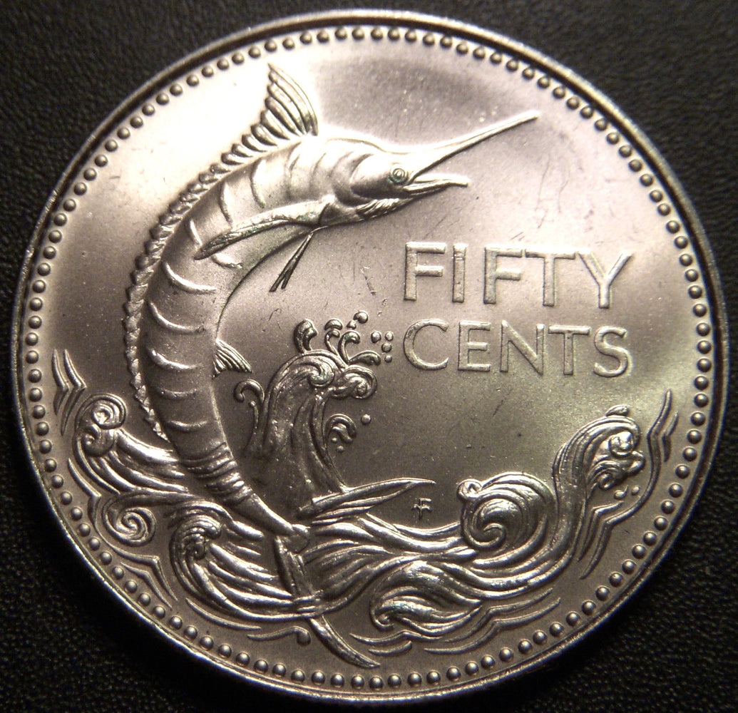 1977 Fifty Cents - Bahamas