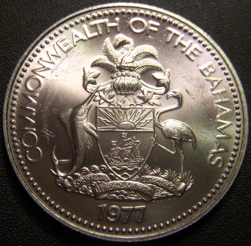 1977 Fifty Cents - Bahamas