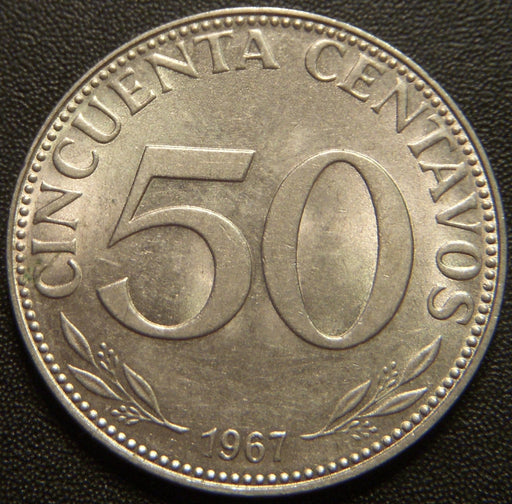 1967 50 Centavos - Bolivia