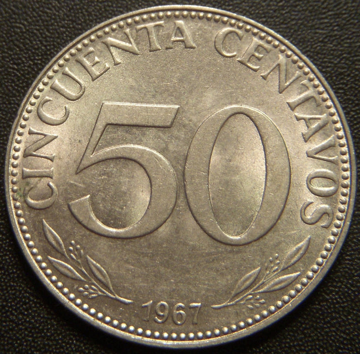 1967 50 Centavos - Bolivia