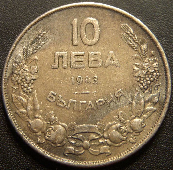 1943 10 Leva - Bulgaria