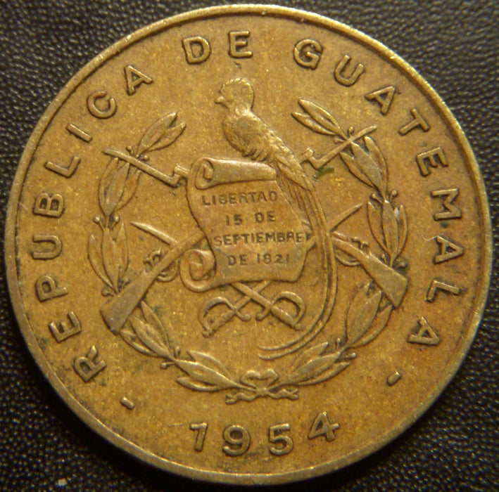1954 Centavo - Guatemala