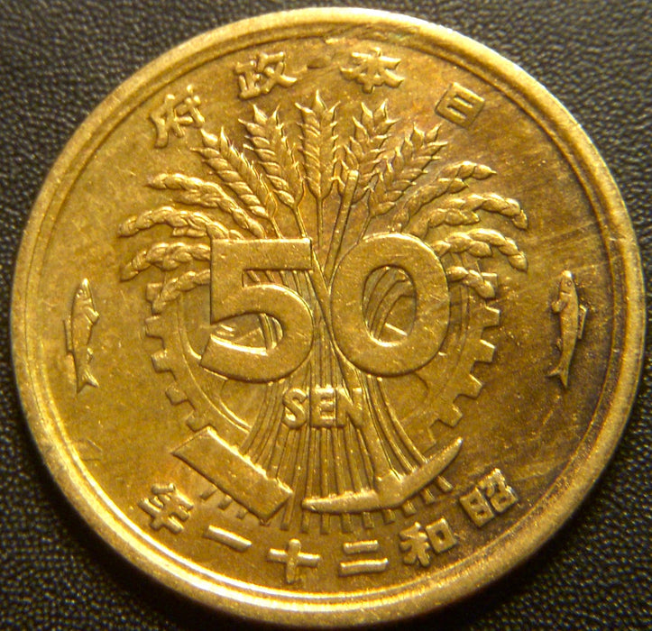 1946 Yr21 50 Sen - Japan