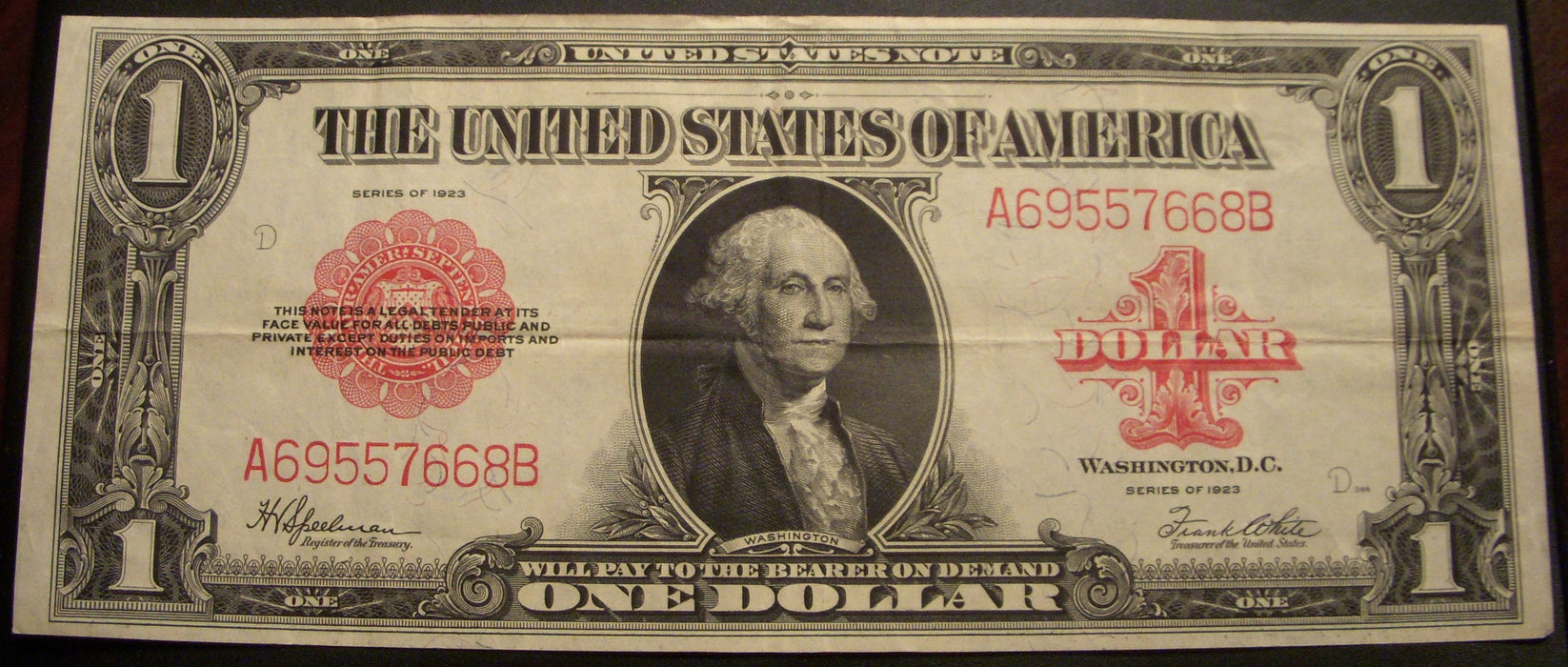 1923 $1 United State Note - FR# 40