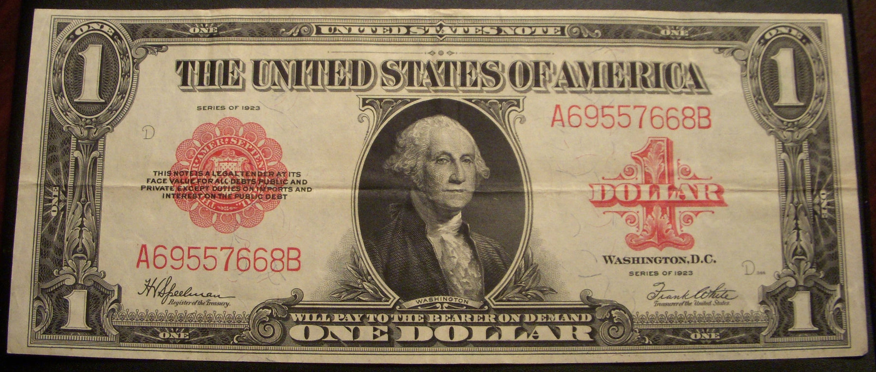 1923 $1 United State Note - FR# 40