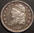 1837 Bust Half Dime - Large 5 Extra Fine