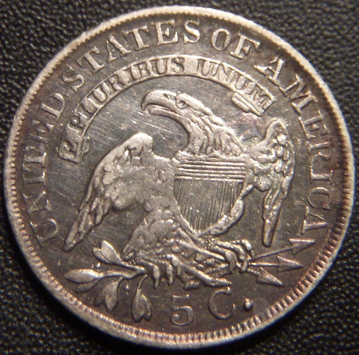1837 Bust Half Dime - Large 5 Extra Fine