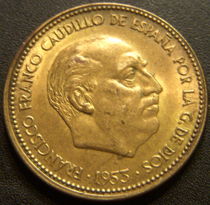 1953 (56) 2 1/2 Pesetas - Spain