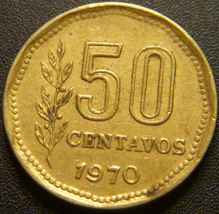 1970 50 Centavo - Argentina