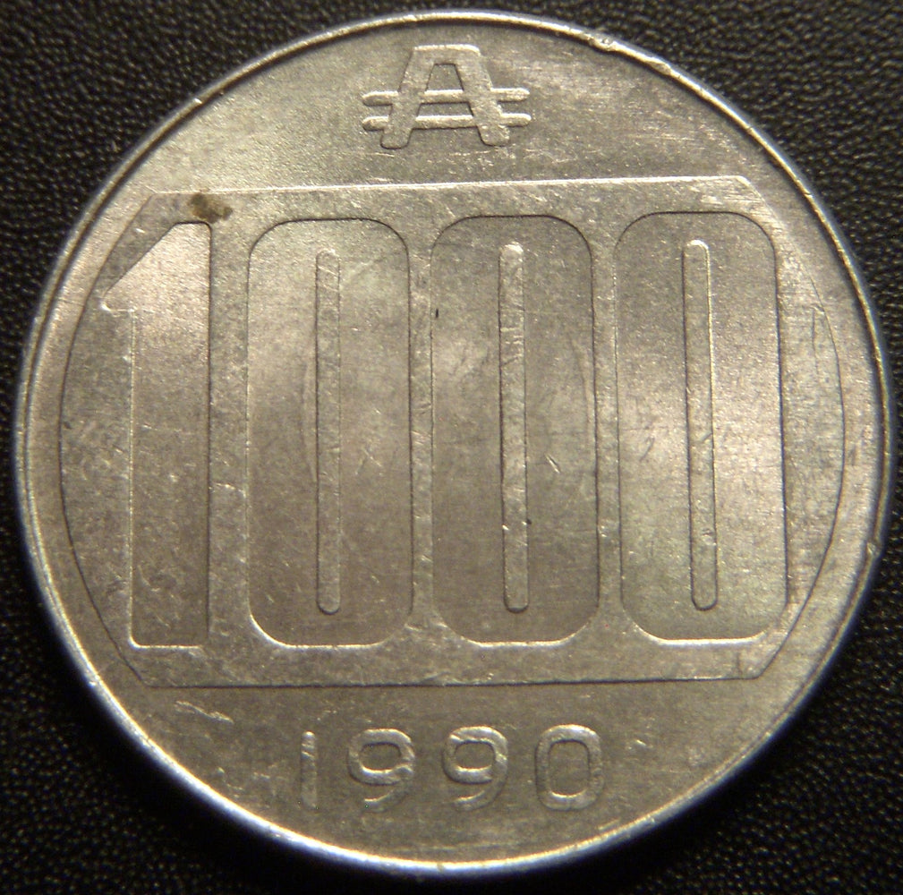 1990 1000 Australes - Argentina